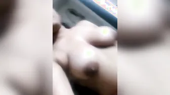 Busty Desi Babe Flashing Massive Tits On Webcam For BF