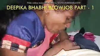 Married Bhabhi Secretly Sucking His Cock While He Films It All