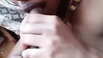 Tamil Milf Working My Cock With Her Lips Begging For My Hot Load