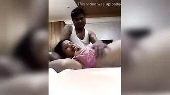 Indian Couple Filming Themselves Fucking Raw In Bedroom Selfie Mms