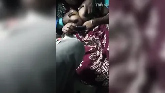 Three Friends Playing With Boobs In Wild Bedroom Session