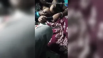 Three Friends Playing With Boobs In Wild Bedroom Session