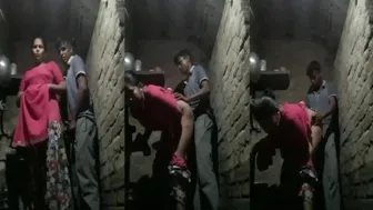 Village Babe Getting Drilled Doggy By Her Secret BF