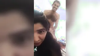 Indian GF Bent Over Taking It Deep From Behind Moaning