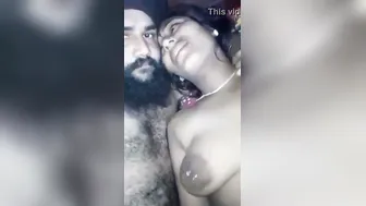 Punjabi Wife Riding Her Man Hard In Homemade Village Bedroom