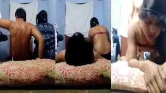 Pounding My GFs Tight Pussy From Behind Making Her Moan