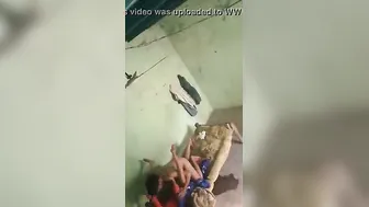 Neighbor Caught Us Fucking Raw And Filmed The Whole Thing Hard