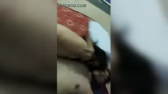 Amateur Couple Making Their First Private Sex Tape Together