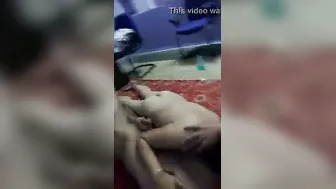 Amateur Couple Making Their First Private Sex Tape Together