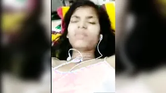 Horny GF Fingering Herself On Video Call Showing Me Off
