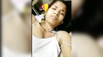 Horny GF Fingering Herself On Video Call Showing Me Off