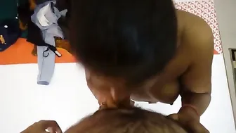 Indian Slut Spreading Legs Wide For Customer In Private Session