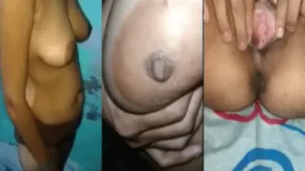 Married Babe Flashing Her Naked Body To The Guy Next Door