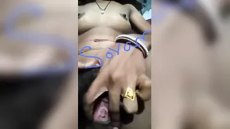 Petite Wife Stripping For Her Phone Camera Showing Tiny Tits