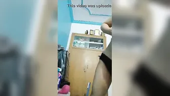 Horny Housewife Showing Off Her Big Tits Topless At Home Alone