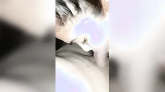 My Naughty Sister Sucking My Thick Cock Behind Closed Doors