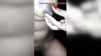 Village Babe Masturbating Hard Using Toothpaste Tube Alone