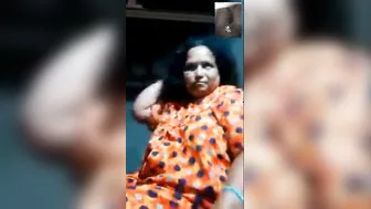 Mature Wife Having Phone Sex With Her Secret Lover On Video Call