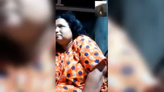 Mature Wife Having Phone Sex With Her Secret Lover On Video Call