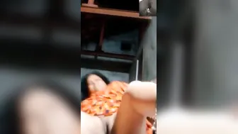 Mature Wife Having Phone Sex With Her Secret Lover On Video Call