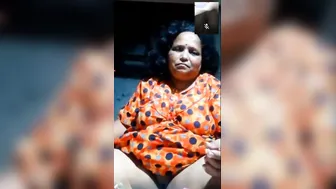 Mature Wife Having Phone Sex With Her Secret Lover On Video Call