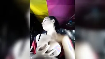 Busty Village Wife Sending Naked Selfie Video To Her BF
