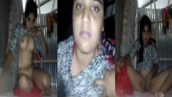 Desi Wife Showing Everything While Husband Films Her At Home