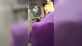 Desi Couple Caught Fucking On Moving Train By Hidden Camera