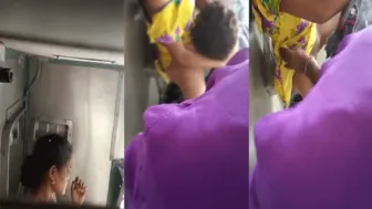 Risky Sex With My GF On Moving Train Caught On Video