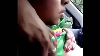 Horny Couple Fucking Inside Car Backseat Amateur Video Leaked