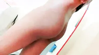 Indian Babe Showing Off Her Juicy Ass To Her Lover On Phone