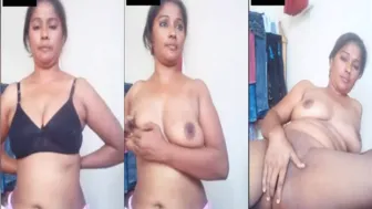 Desi GF Slowly Stripping Naked In Private Homemade Video