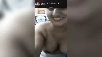 GF Talking Dirty On Phone Getting Herself Off For Lover