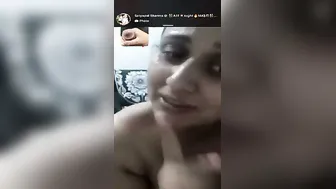 GF Talking Dirty On Phone Getting Herself Off For Lover