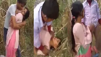 Village Wife Fucking Outdoors Caught On Camera In Private Moment