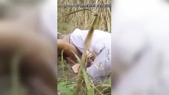 Village Wife Fucking Outdoors Caught On Camera In Private Moment