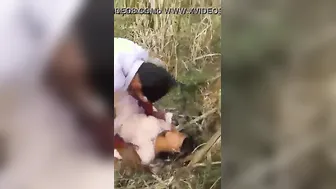 Village Wife Fucking Outdoors Caught On Camera In Private Moment