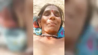 Mature Village Slut Getting Her Pussy Fucked Hard In Outdoor Spot
