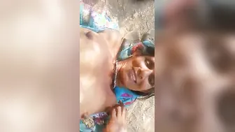 Mature Village Slut Getting Her Pussy Fucked Hard In Outdoor Spot