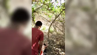 Young Desi Lovers Caught Fucking Outdoors In Hidden Mms Clip