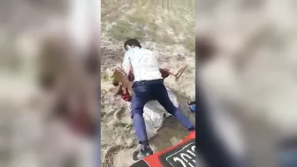 Village Slut Getting Pussy Fucked Outdoors Caught On Phone