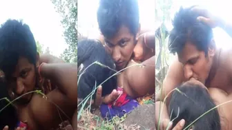 Lovers Fucking In Deserted Field Caught On Camera In Leaked Footage