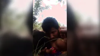 Lovers Fucking In Deserted Field Caught On Camera In Leaked Footage