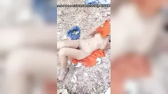 Slutty GF Riding Dick Outdoors In Homemade Indian Sex Clip