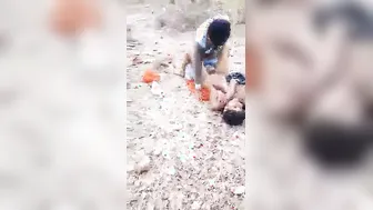 Slutty GF Riding Dick Outdoors In Homemade Indian Sex Clip