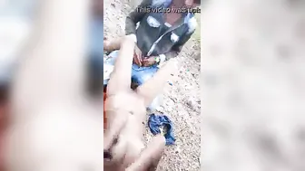 Slutty GF Riding Dick Outdoors In Homemade Indian Sex Clip