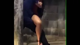 Quick Outdoor Fuck Session Caught Red Handed On Hidden Camera