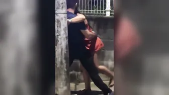 Quick Outdoor Fuck Session Caught Red Handed On Hidden Camera