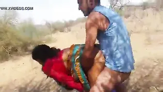 Dehati Slut Taking Dick Outdoors In Open Fields Pussy Dripping