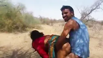 Dehati Slut Taking Dick Outdoors In Open Fields Pussy Dripping
